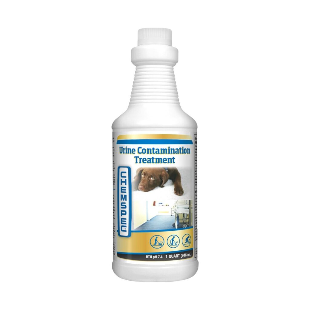 בקבוק Urine Contamination Treatment של CHEMSPEC להסרת כתמי שתן